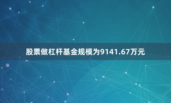 股票做杠杆基金规模为9141.67万元
